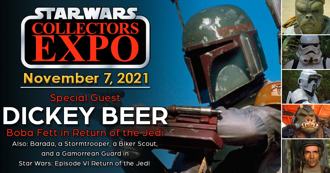 Meet Dickey Beer Boba Fett at Star Wars Collectors Expo 2021