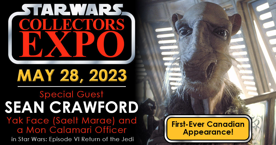 Meet Yak Face actor Sean Crawford at Star Wars Collectors Expo 2023