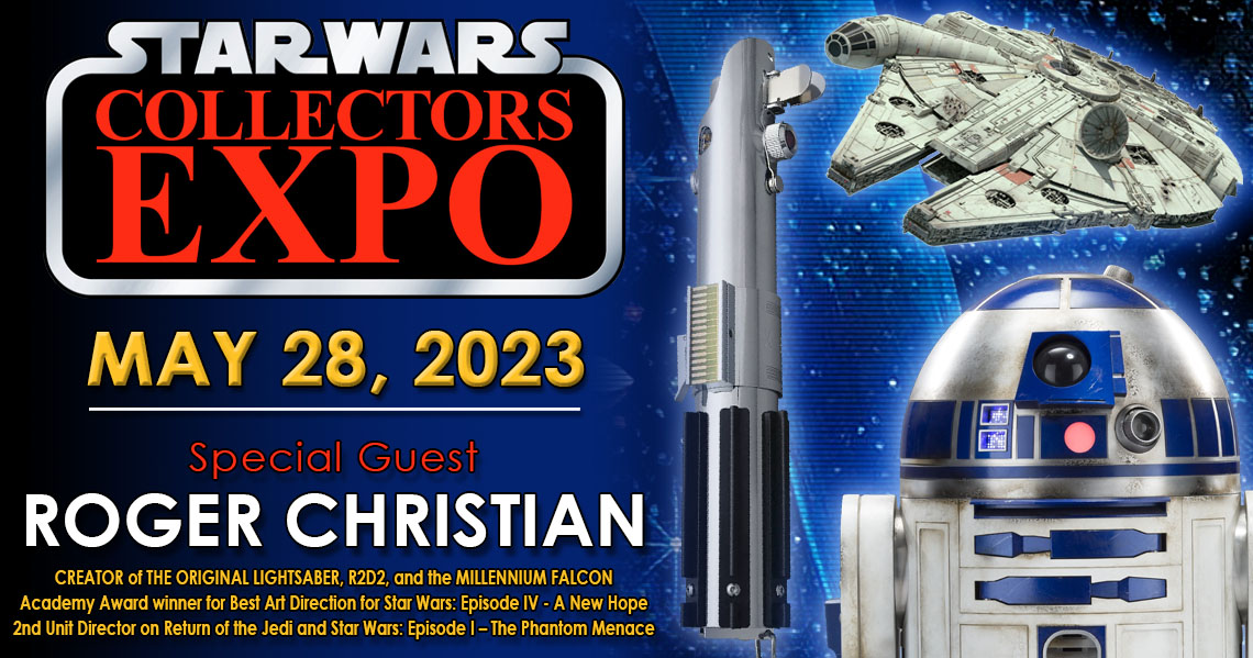 Meet Academy Award winner Roger Christian at Star Wars Collectors Expo 2023