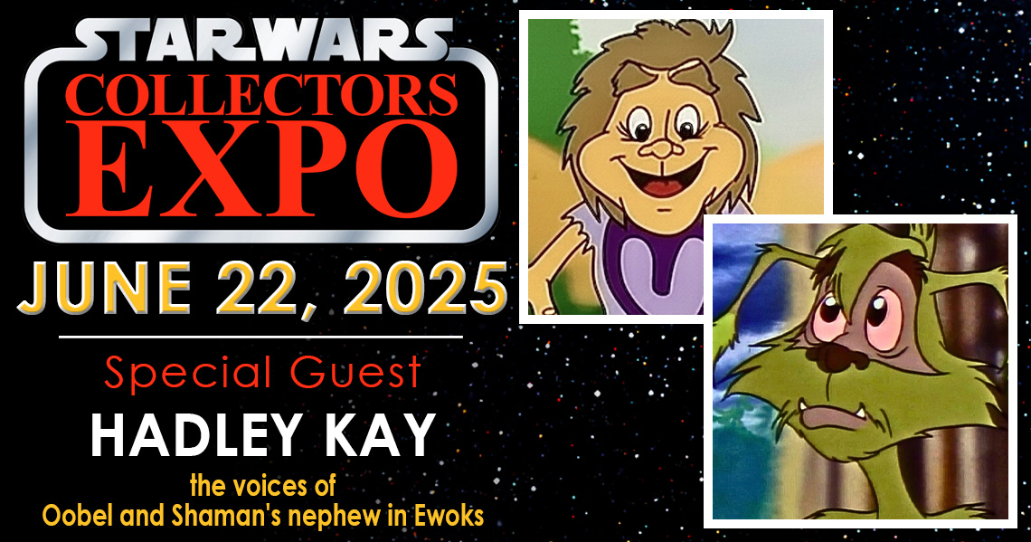 Meet Ewoks actor Hadley Kay at Star Wars Collectors Expo 2025